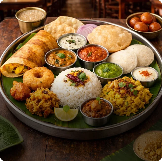 Traditional South Indian Meals