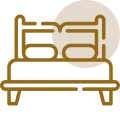 Comfortable bedrooms with premium bedding