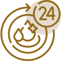24-hour water supply